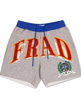 FIRST ROW / FRAD Graphic Lounge Shorts/ Blue Waistband/ NWT / xxl / 36”-waist